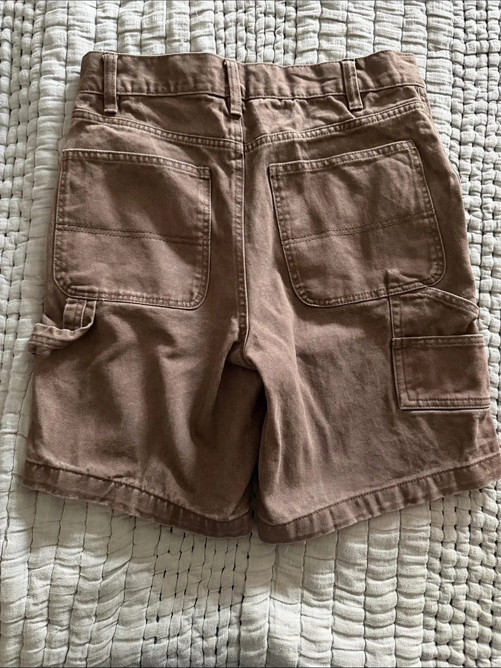 RSQ Men's Brown Cargo Shorts
